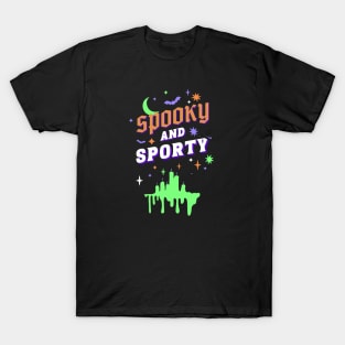 Spooky and Sporty - Dark Mode | Gym Goth T-Shirt